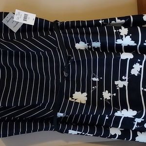22W Black/Ivory Dress w or w/o belt.
